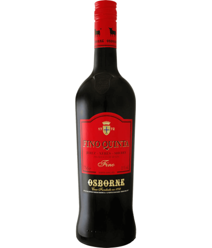Osborne Fino Quinta Sherry, op voorraad bij slijterij t Bockje in Bathmen