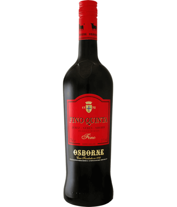 Osborne Fino Quinta Sherry bij t Bockje in Bathmen