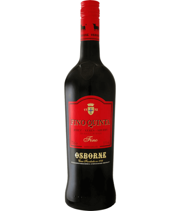 Osborne Fino Quinta Sherry bij t Bockje in Bathmen