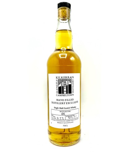 Fles Campbeltown single malt van Kilkerran, op voorraad bij slijterij t Bockje in Bathmen