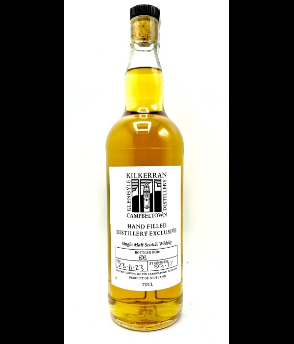 Kilkerran Handfilled Distillery Exclusive 2023 58,1% bij t Bockje in Bathmen
