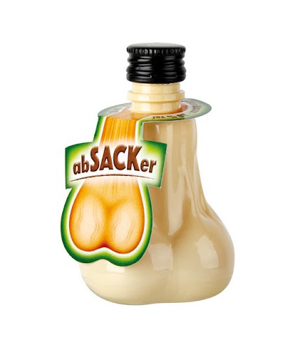 Absacker Hazelnoot shot, bij slijterij t Bockje in Bathmen