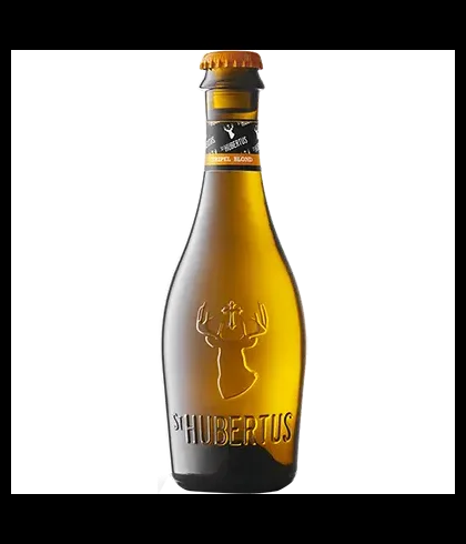 St. Hubertus Tripel Blond, bier op voorraad bij slijterij t Bockje in Bathmen