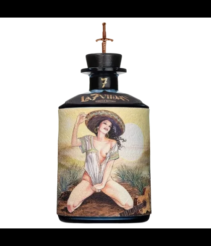 La7Vidas Tequila Reposado, op voorraad bij slijterij t Bockje in Bathmen