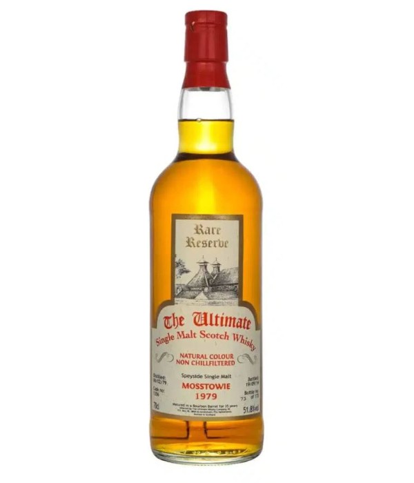 The Ultimate Rare Reserve Mosstowie 35 Years Old 1979 #1356 bij t Bockje in Bathmen