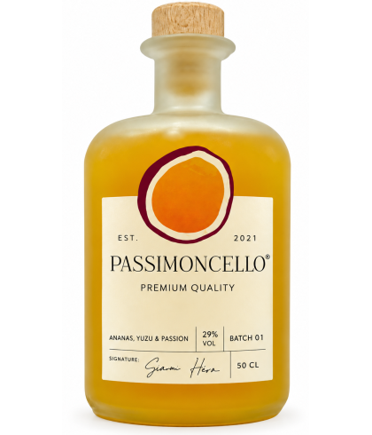 Likeur Passimoncello van Passimoncello, bij slijterij ’t Bockje in Bathmen