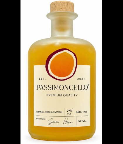 Likeur Passimoncello van Passimoncello, bij slijterij ’t Bockje in Bathmen
