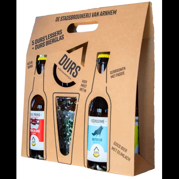 Durs Cadeauverpakking 5-pack met Glas