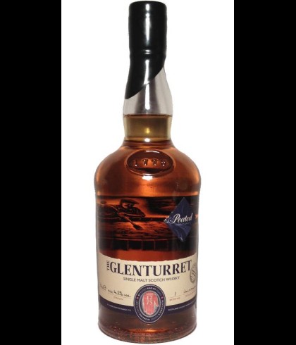 Fles The Glenturret Peated Edition, single malt whisky, op voorraad bij slijterij t Bockje in Bathmen