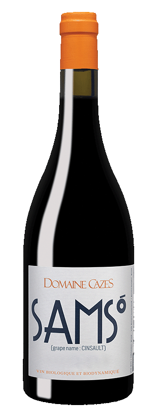 Fles Domaine Cazes Samso Cinsault, wijn, bij slijterij ’t Bockje in Bathmen