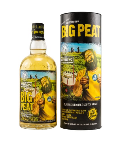 Fles Big Peat Vatertag Edition #2, single malt whisky, op voorraad bij slijterij t Bockje in Bathmen