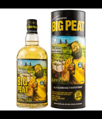 Fles Big Peat Vatertag Edition #2, single malt whisky, op voorraad bij slijterij t Bockje in Bathmen