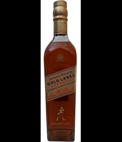 Fles blended Scotch van Johnnie Walker, op voorraad bij slijterij t Bockje in Bathmen