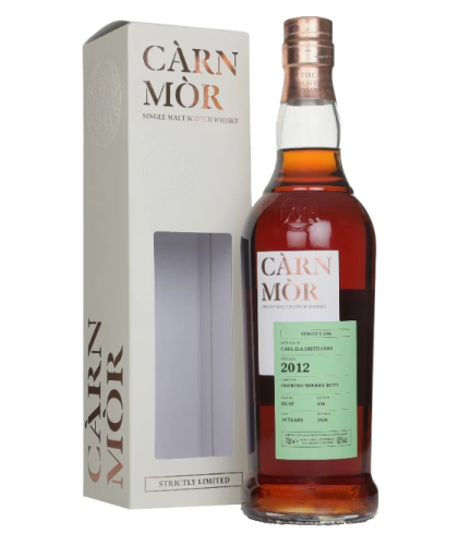 Fles Càrn Mòr Strictly Limited 14Y Caol Ila 2012, whisky, bij slijterij t Bockje in Bathmen