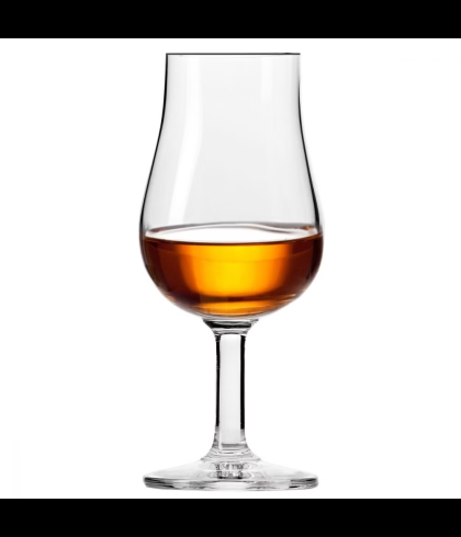 Glas Pure Kristallen Whisky Glas Tulp, bij slijterij ’t Bockje in Bathmen