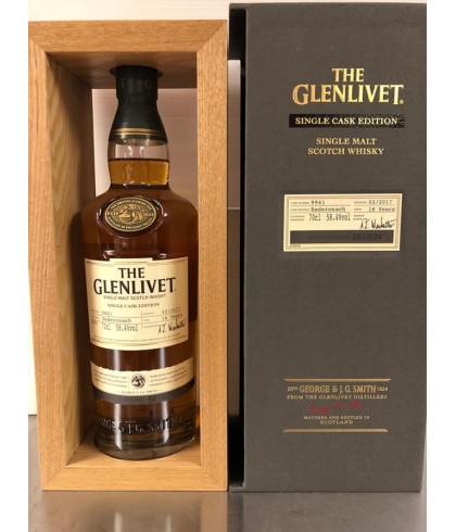 Fles The Glenlivet Baderonach 16 Years Old, single malt whisky, op voorraad bij slijterij t Bockje in Bathmen