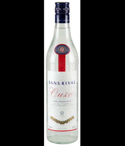 Likeur Sans Rival Ouzo 40% van Sans, bij slijterij ’t Bockje in Bathmen