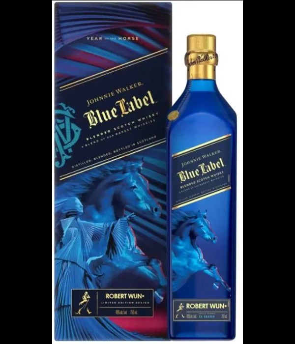 Johnnie Walker Blue Label Robert Wun Year of the Horse bij t Bockje in Bathmen