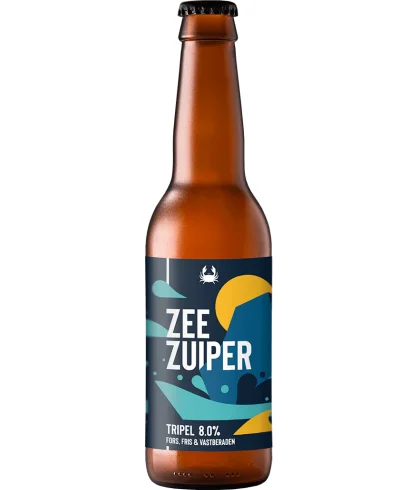 Scheldebrouwerij Zeezuiper Tripel, bier op voorraad bij slijterij t Bockje in Bathmen