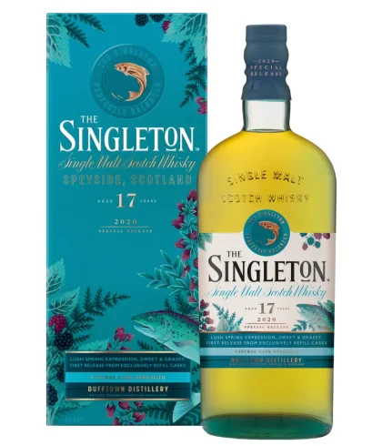 Fles Singleton 17 Years Old Vintage 2002 Special Release 2020, whisky, bij slijterij ’t Bockje in Bathmen