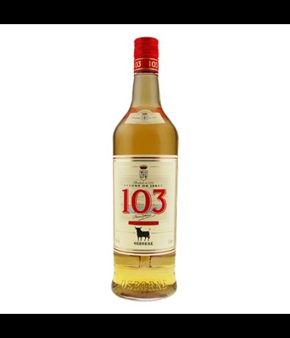 Osborne 103 Brandy, op voorraad bij slijterij t Bockje in Bathmen