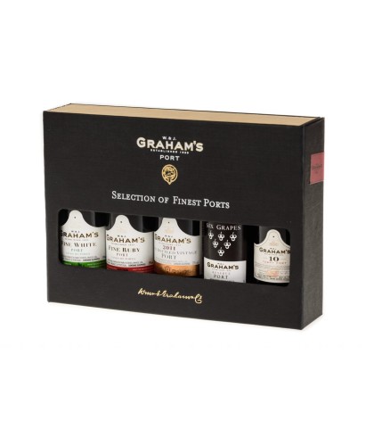 Graham’s Mini Selection Gift Pack, op voorraad bij slijterij t Bockje in Bathmen