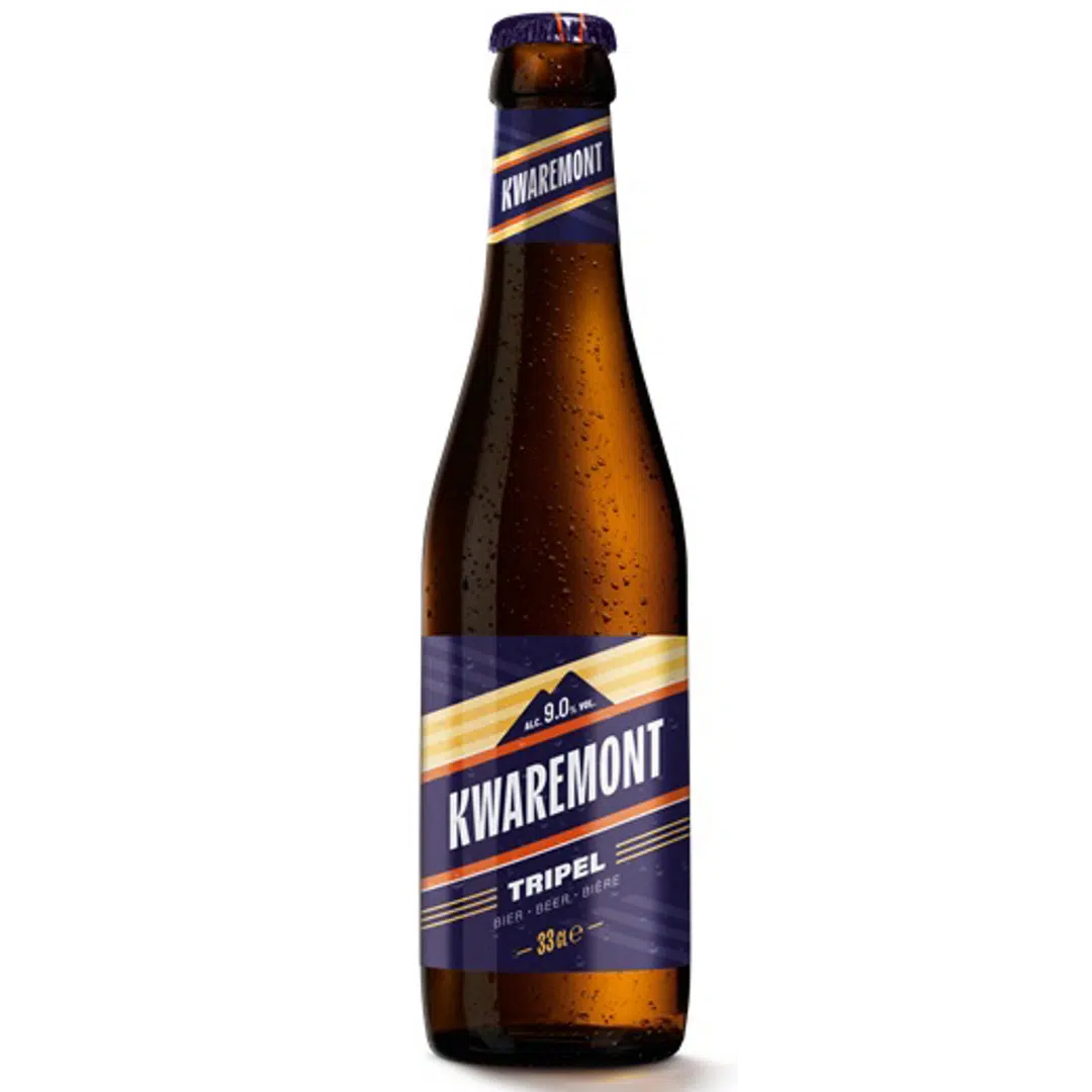 Fles De Branbandere Kwaremont Tripel, bier van De Branbandere, op voorraad bij slijterij t Bockje in Bathmen