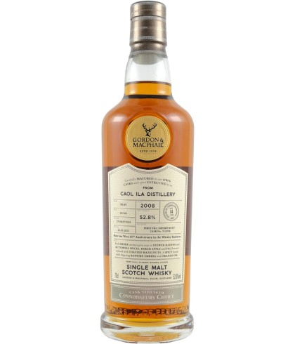 Fles Gordon & MacPhail Caol Ila 2008, single malt whisky, op voorraad bij slijterij t Bockje in Bathmen