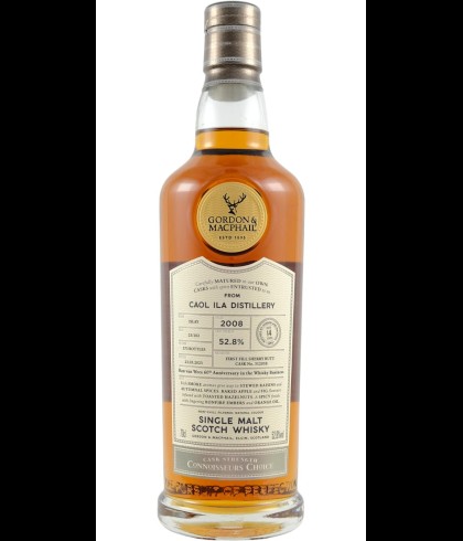 Fles Gordon & MacPhail Caol Ila 2008, single malt whisky, op voorraad bij slijterij t Bockje in Bathmen