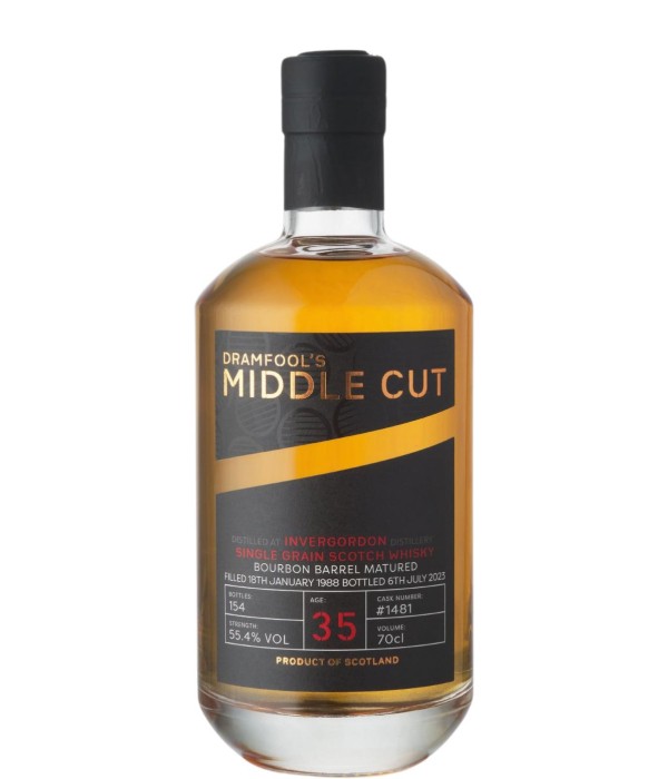 Dramfool’s Middle Cut Invergordon 35 Years Old 1988 #1481 bij t Bockje in Bathmen