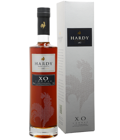 Hardy Cognac XO, op voorraad bij slijterij t Bockje in Bathmen