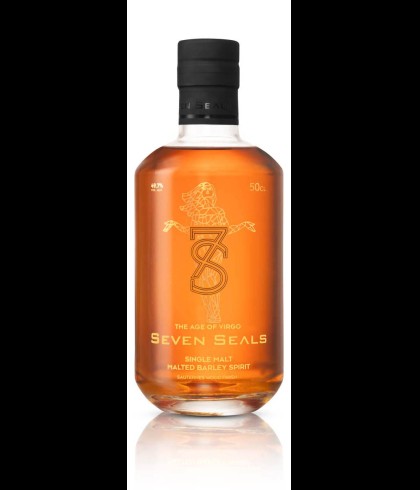 Fles Seven Seals The Age of Virgo, Zwitserse whisky, op voorraad bij slijterij t Bockje in Bathmen
