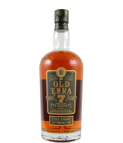 Fles Old Ezra 7 Years Old Straight Rye Whisky Full Proof, whisky, bij slijterij ’t Bockje in Bathmen