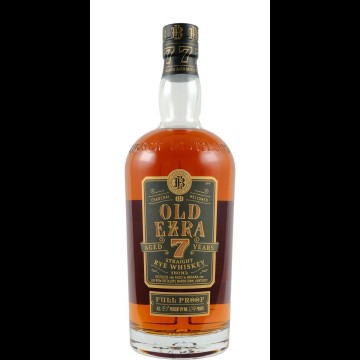 Old Ezra 7 Years Old Straight Rye Whisky Full Proof