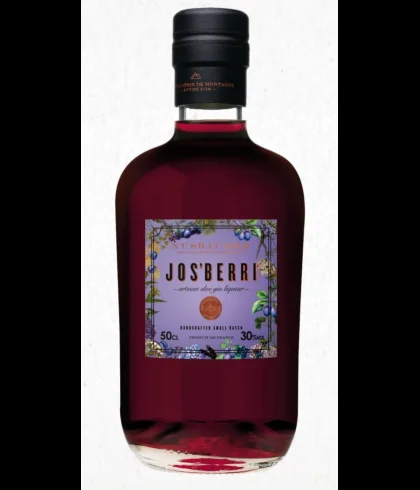 Nusbaumer Jos'Berri Sloe Gin, op voorraad bij slijterij t Bockje in Bathmen