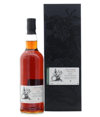 Fles Adelphi Breath of Speyside 15 Years Old 2009, single malt whisky, op voorraad bij slijterij t Bockje in Bathmen