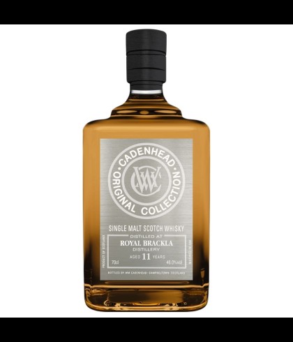 Fles Cadenhead&rsquo;s Royal Brackla 11 Years Old, single malt whisky, op voorraad bij slijterij t Bockje in Bathmen