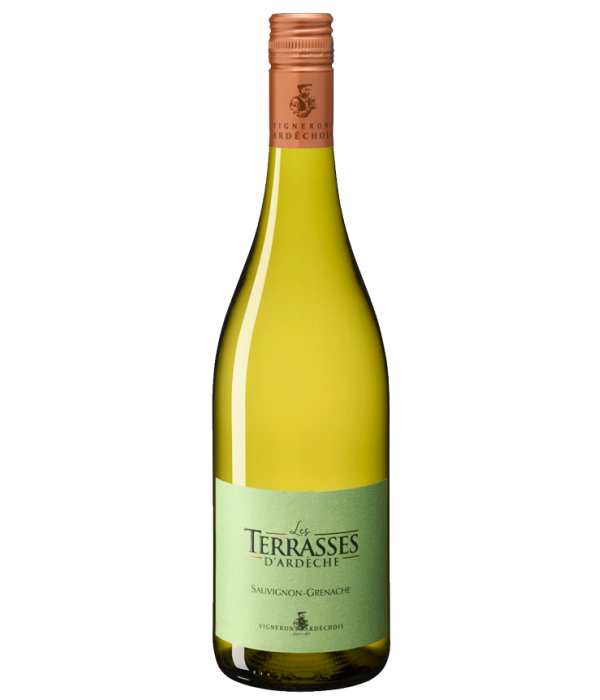 Les Terrasses D’Ardèche Sauvignon-Grenache, wijn bij t Bockje in Bathmen