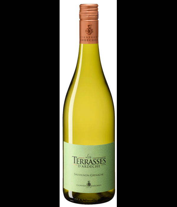 Les Terrasses D’Ardèche Sauvignon-Grenache, wijn bij t Bockje in Bathmen