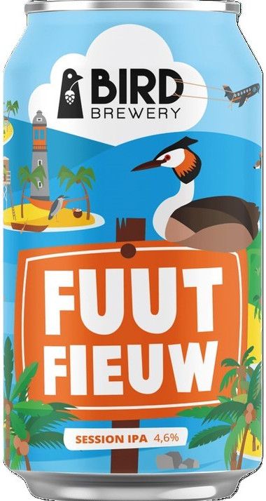 Fles Bird Brewery Fuut Fieuw, bier van Bird Brewery, op voorraad bij slijterij ’t Bockje in Bathmen