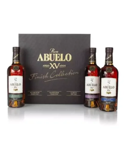 Fles Ron Abuelo Anejo XV Anos Finish Collection, rum, bij slijterij t Bockje in Bathmen