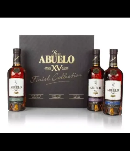 Fles Ron Abuelo Anejo XV Anos Finish Collection, rum, bij slijterij t Bockje in Bathmen