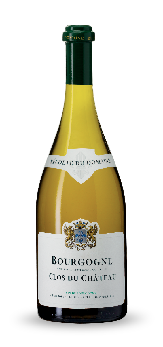 Fles Château de Meursault Clos du Château Blanc, wijn, op voorraad bij slijterij t Bockje in Bathmen