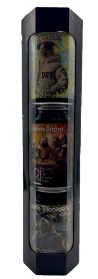 Fles Bierpakket Brouwerij De Ronde Tafel - 3 x 33 cl, bier van Bierpakket, op voorraad bij slijterij t Bockje in Bathmen