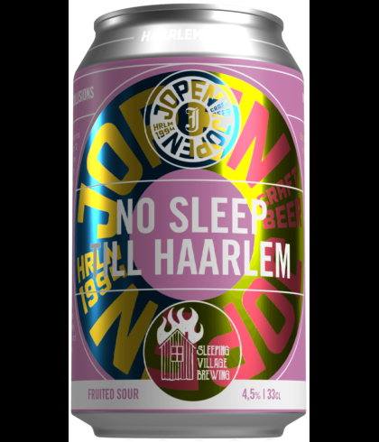 Jopen x Sleeping Village Brewing: No Sleep Till Haarlem Fruited Sour