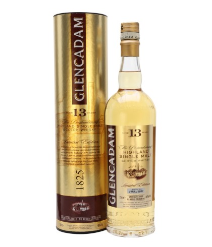 Fles Glencadam 13 Years Old, single malt whisky, op voorraad bij slijterij t Bockje in Bathmen
