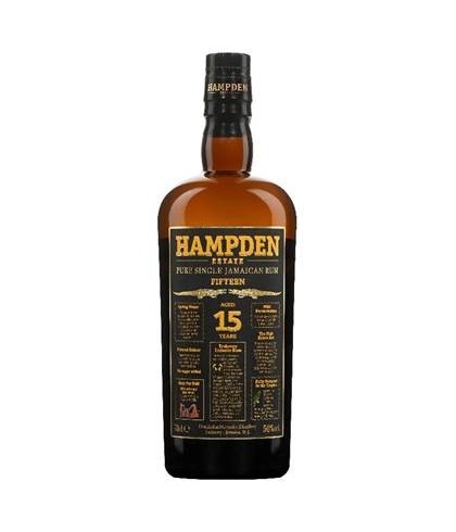 Hampden Fifteen Estate Pure Jamaican Rum 15Y