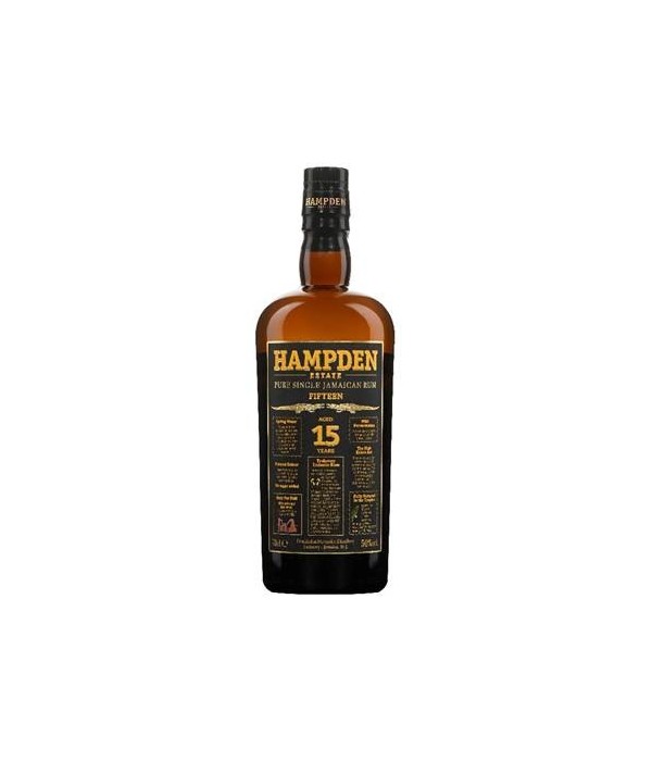 Hampden Fifteen Estate Pure Jamaican Rum 15Y bij t Bockje in Bathmen