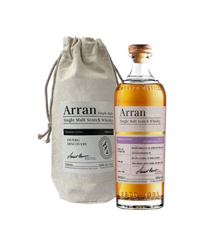Fles Arran Duero Discovery Signature Series Edition 3, single malt whisky, op voorraad bij slijterij t Bockje in Bathmen