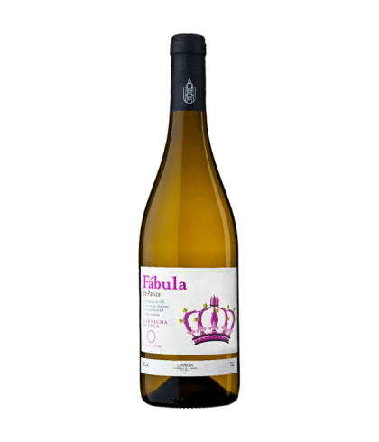Fles Bodegas Paniza Fabula Garnacha Blanca, wijn op voorraad bij slijterij t Bockje in Bathmen